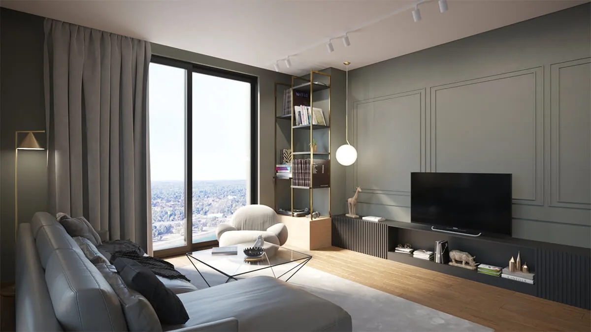 Apartman BG H2O – adaptacija stana u Beogradu na vodi
